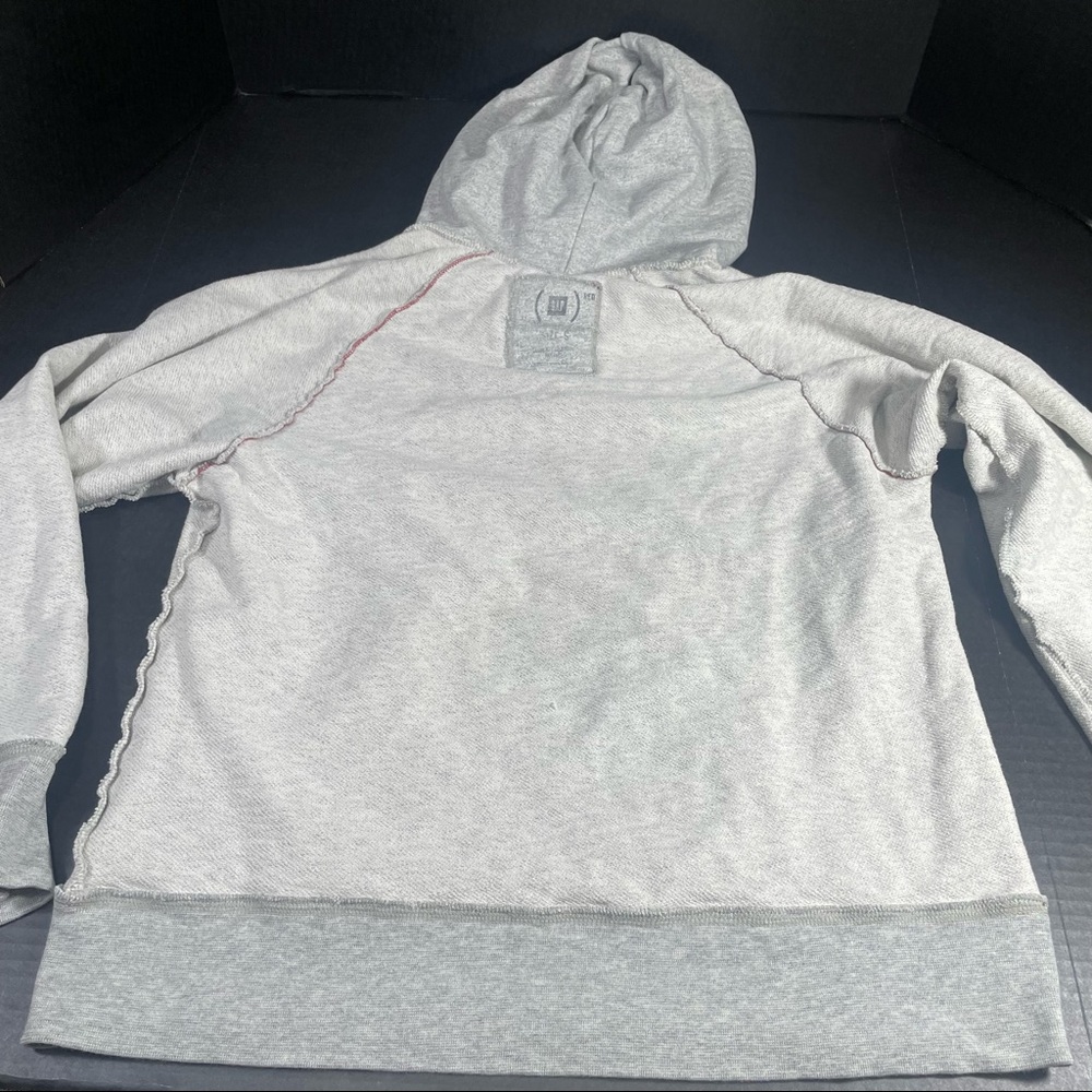 Vintage Gray Gap “Red” Line Hoodie size Small Excellent! - Picture 7 of 9
